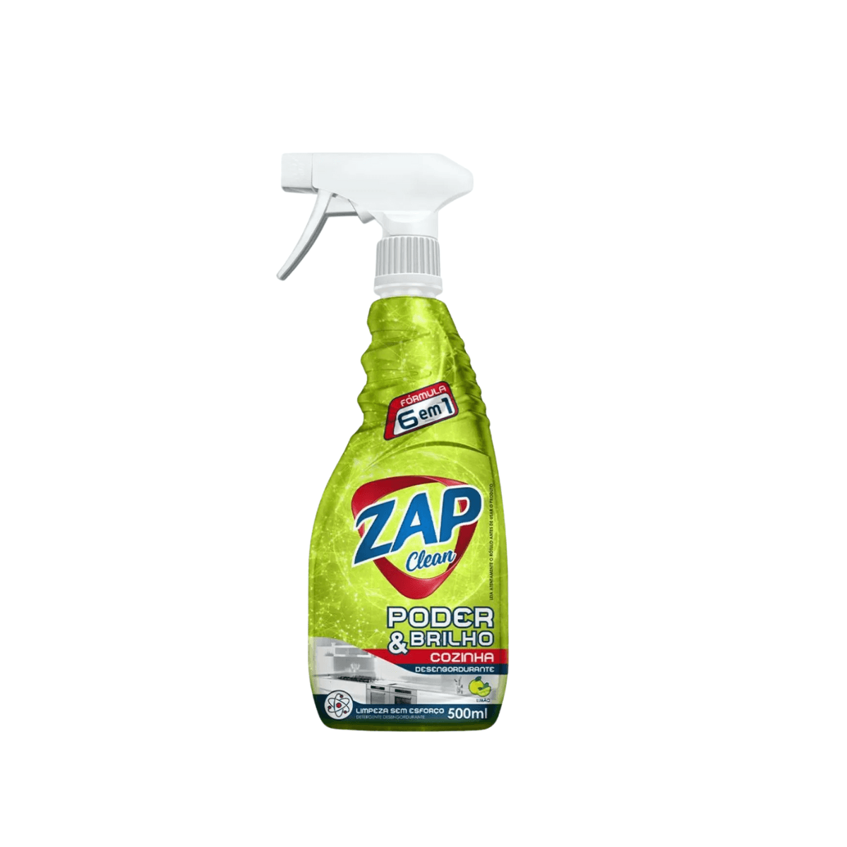Desengordurante Pulverizador Limão 500ml Zap Clean